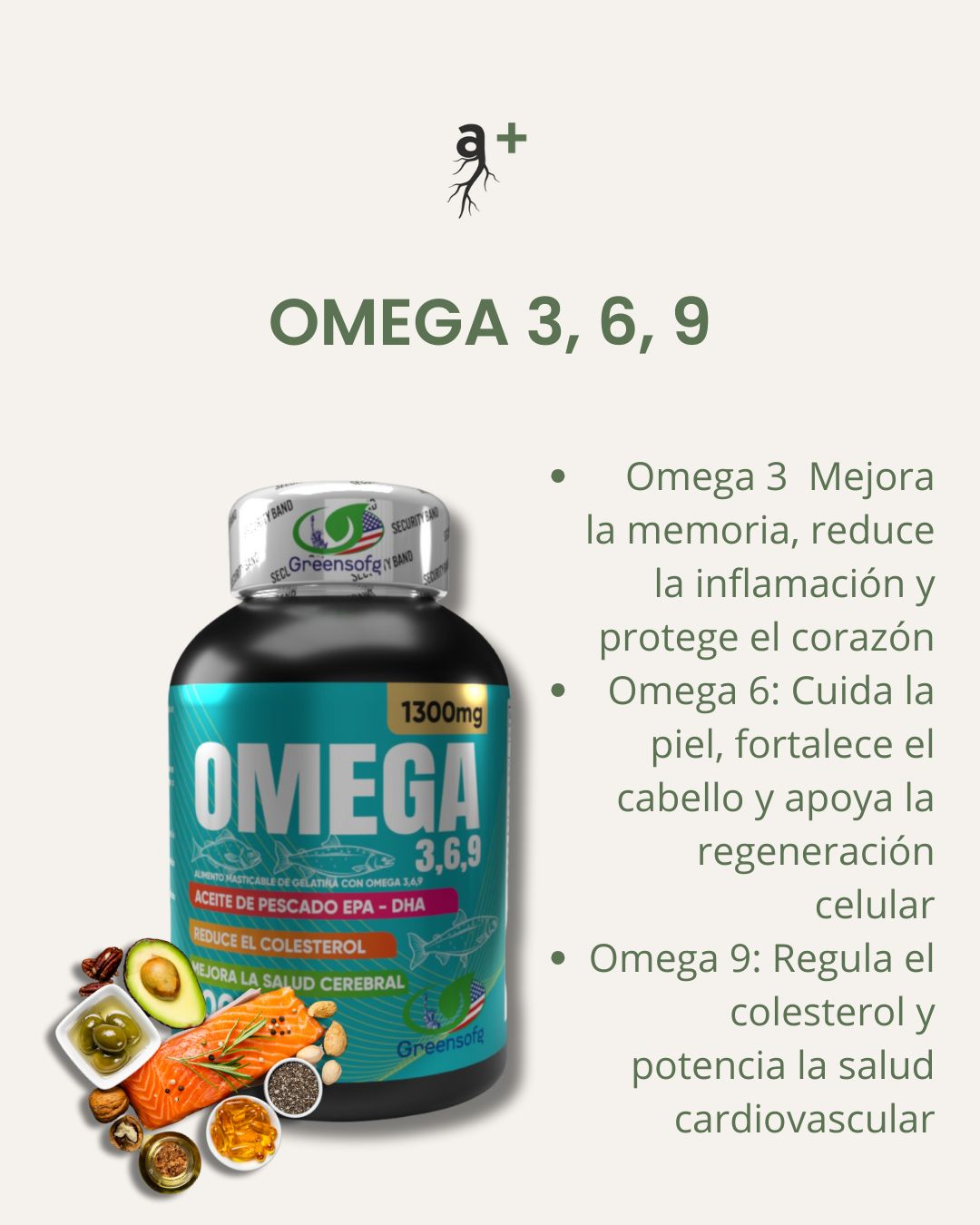 Omega 3, 6, 9 (600 mg)