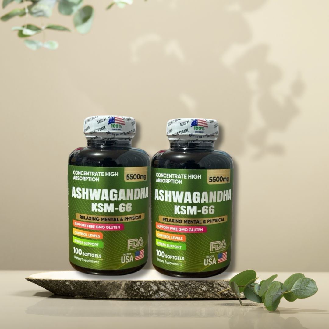 ASHWAGANDHA KSM-66 x 2