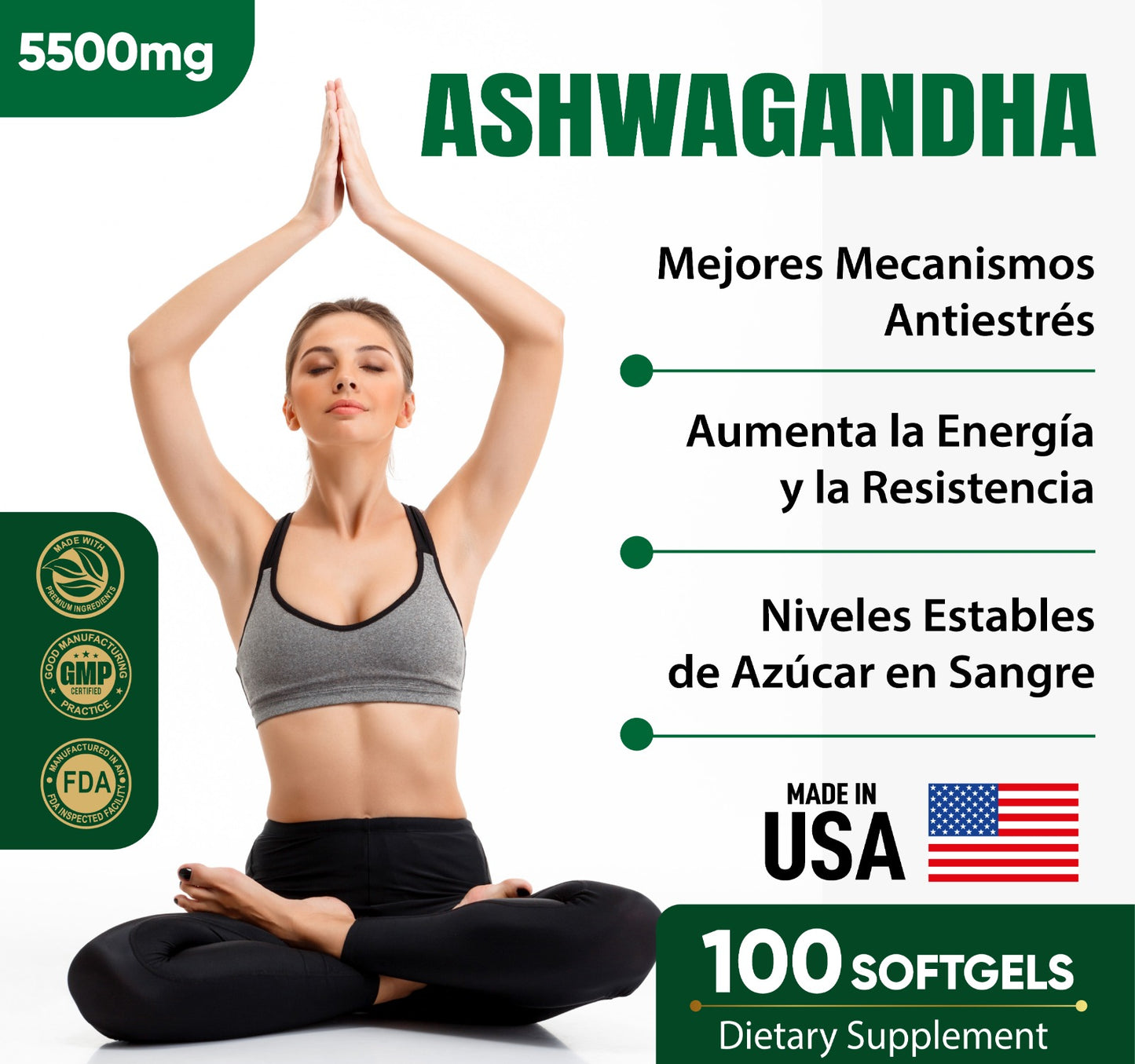 ASHWAGANDHA KSM-66 x 2