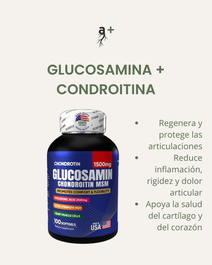 Glucosamina+Condroitina+MSM 1500 mg