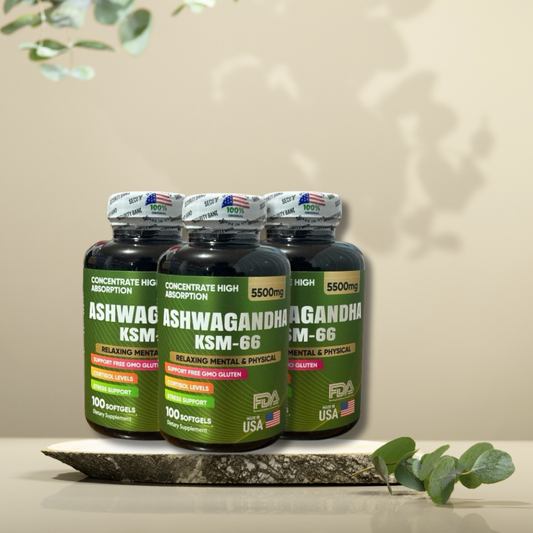 ASHWAGANDHA KSM-66 x 3